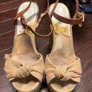 MICHAEL Michael Kors Tan Espadrille Sandals